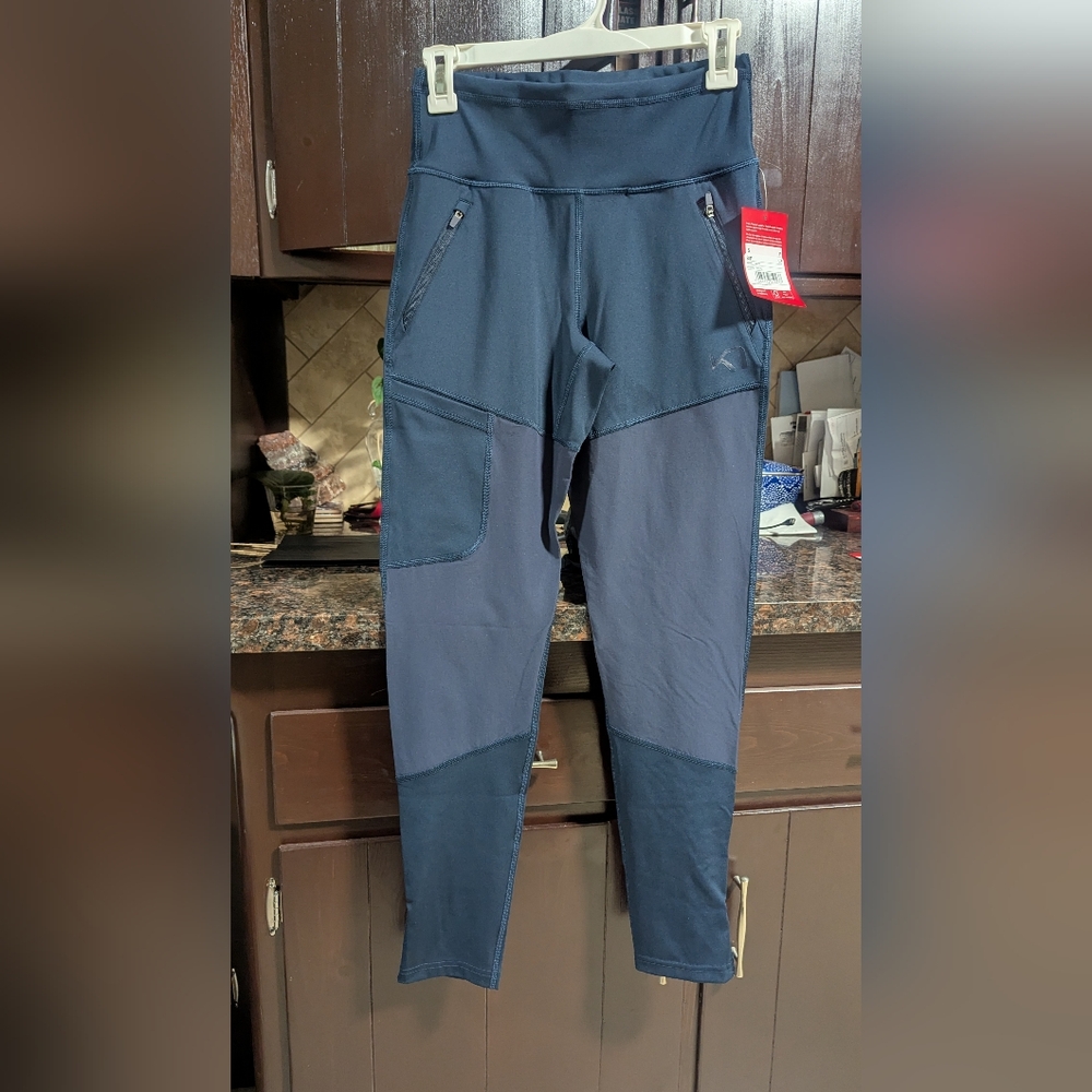 Kari Traa Dark Blue Hiking Leggings S